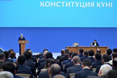 Мемлекет басшысы:      «Жалпы айтқанда, біз мемлекеттік саясатта терең өзгеріс жасадық