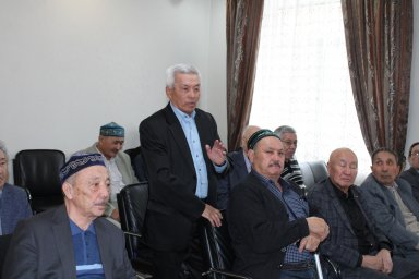 Жалпыұлттық коалициясының Ұлытау өңірлік мүшелері  ақсақалдармен кездесті