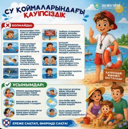 ​ СУДАҒЫ ҚАУІПСІЗДІК &mdash; ӘРҚАШАН БІРІНШІ ОРЫНДА!
