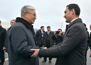 Түрікменстан Президенті Қазақстанға келді