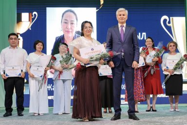 Ұлытау облысының абзал жандары марапатқа бөленді