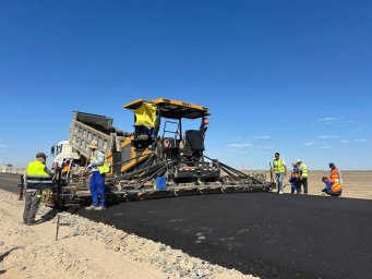 ​&laquo;Жезқазған-Қызылорда&raquo; бағытындағы жолдың төрттен бір бөлігі аяқталды
