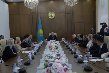 Ұлытауда Қазақстан халқы Ассамблеясы облыстық Кеңесінің отырысы өтті