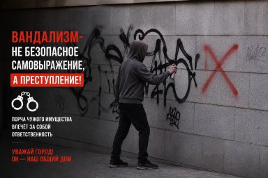 ​ ВАНДАЛИЗМГЕ &mdash; ЖОЛ ЖОҚ!