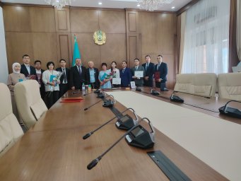 Ветеринария қызметкерлері марапатталды