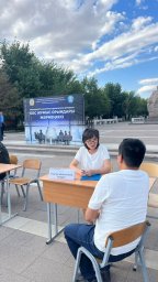 ​Ұлытау облысында мемлекеттік қызметтегі бос лауазымдар жәрмеңкесі өтті