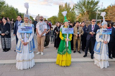 Ұлытауда Жанат Хаджиев атындағы халықаралық театрлар фестивалі ашылды