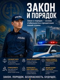 ​ЗАКОН И ПОРЯДОК &mdash; ОСНОВА БЕЗОПАСНОГО ОБЩЕСТВА