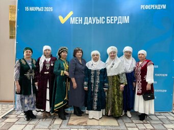 Ұлытау облысында референдум белсенді, ұйымдасқан әрі мерекелік атмосферада өтуде