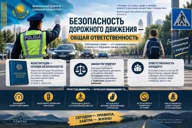 ​Жол қауіпсіздігі &ndash; ортақ жауапкершілік