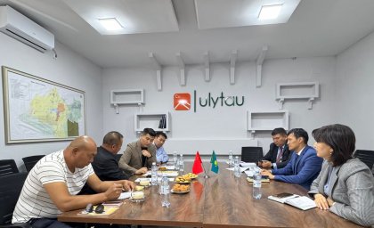 ​Ұлытау облысында қытайлық Zhonghe Yuǎnjǐng компаниясының өкілдерімен маңызды кездесу өтті