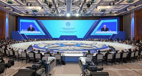 ҚР Президенті Әлемдік және дәстүрлі діндер көшбасшыларының VIII съезінің ашылуында сөз сөйледі